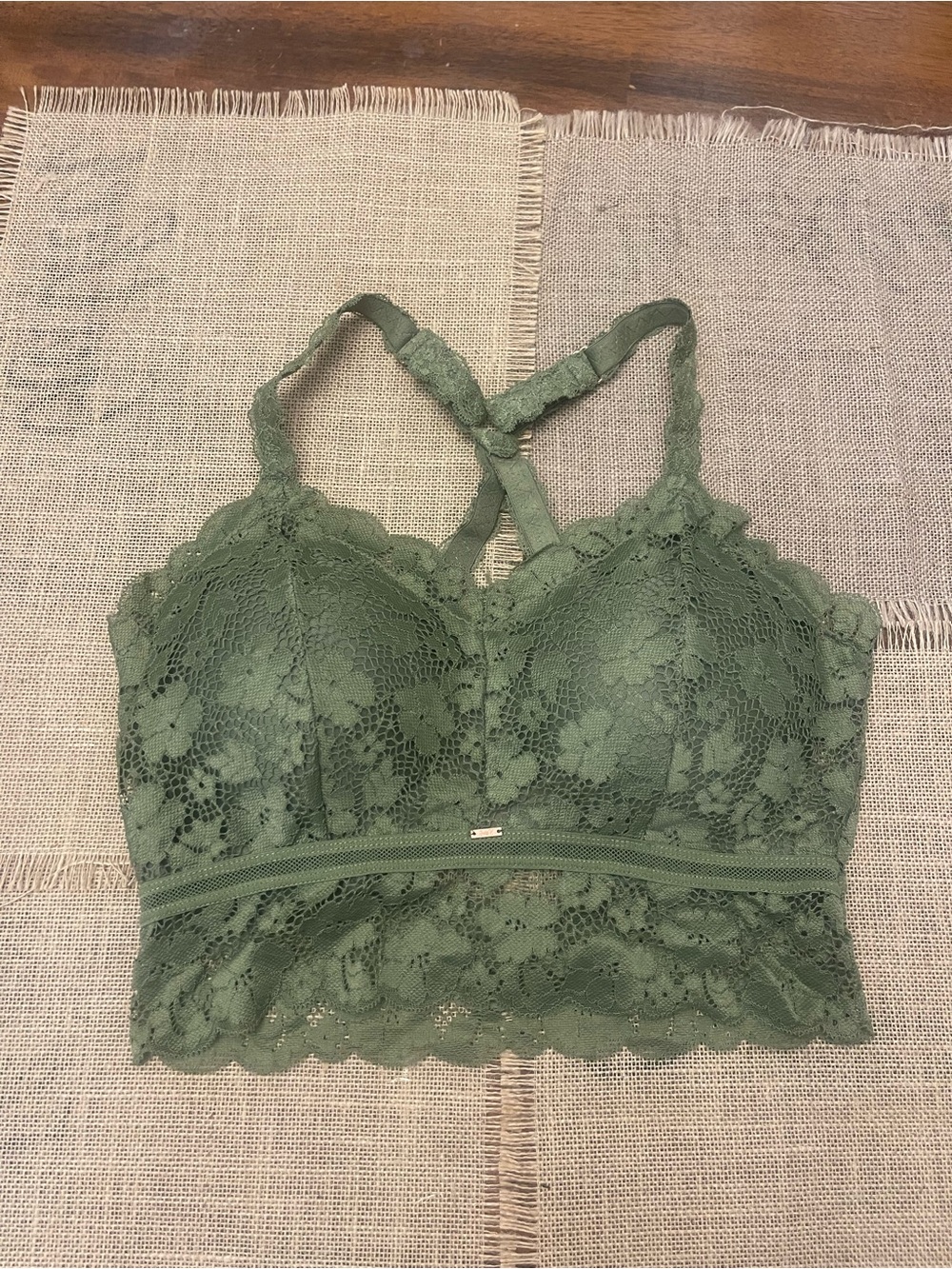 Jady K Lace Bralette with Strappy Back - Picture 3 of 7